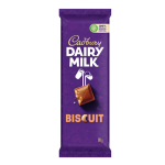 Cadbury Biscuit Chocolate Slab 80g